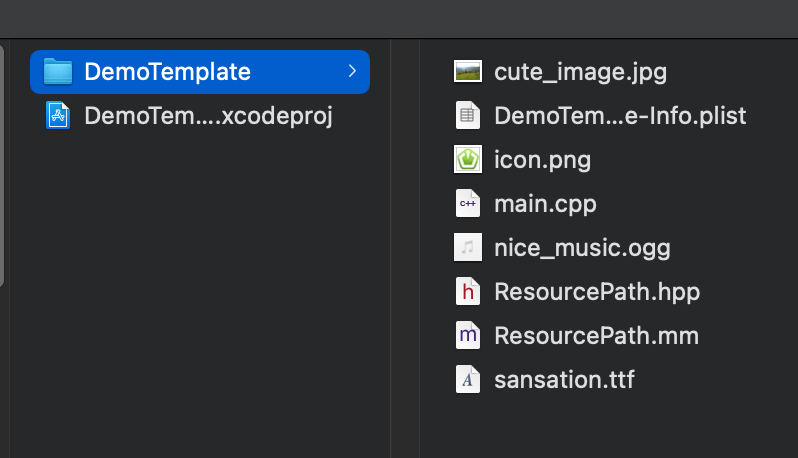 File directory with the incorrect configuration