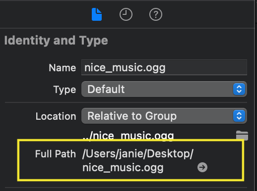 Incorrect file path